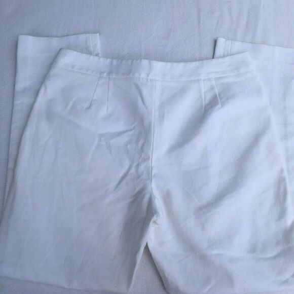Vince Camuto White Denim Straight Leg Jeans 4 - Picture 3 of 4
